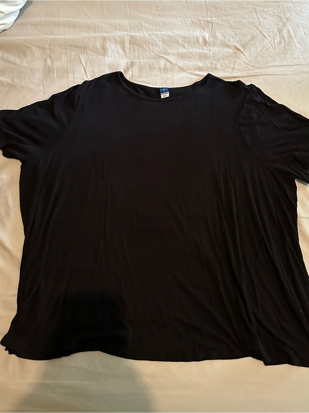 Old Navy Black Scoop Neck Tee